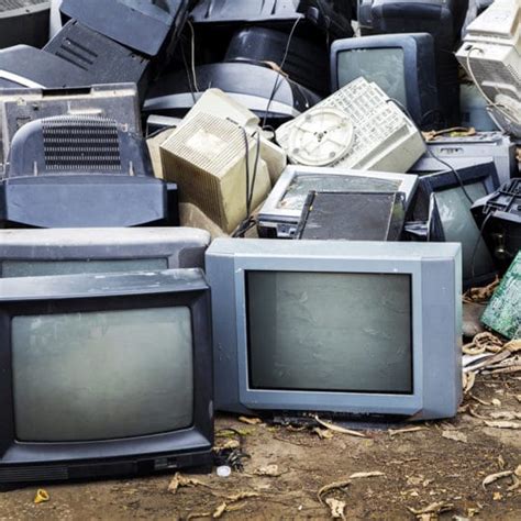 Recycle your TV don't dump it .